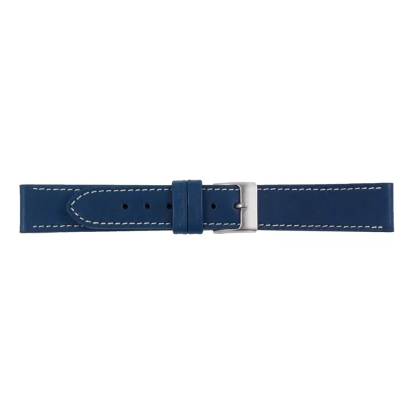 Pebro Premium Leder-Uhrenarmband (304) - Blau