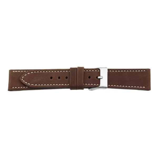 Pebro Premium Leder-Uhrenarmband (532) - XS - Braun