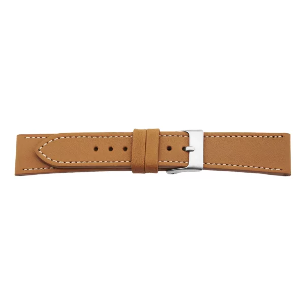 Pebro Premium Leder-Uhrenarmband (533) - XS - Cognac