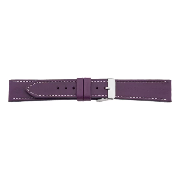 Pebro Premium Leder-Uhrenarmband (538) - Violett