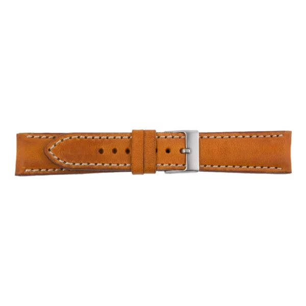 Pebro Premium Leder-Uhrenarmband (545) - Cognac