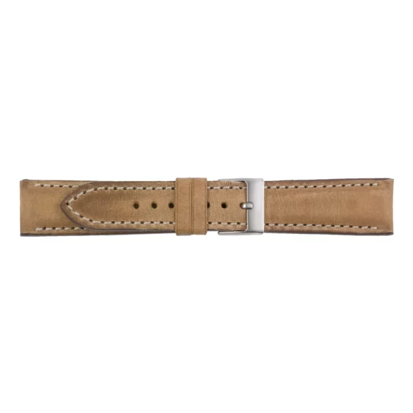 Pebro Premium Leder-Uhrenarmband (548) - Sand