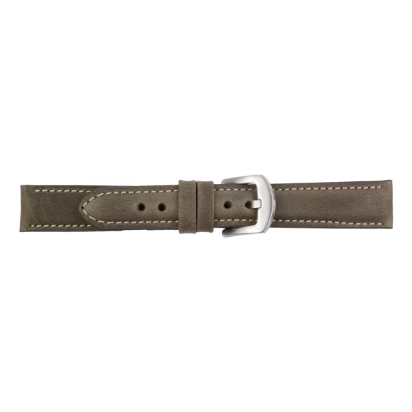 Pebro Premium Leder-Uhrenarmband (566) - Dunkelbraun