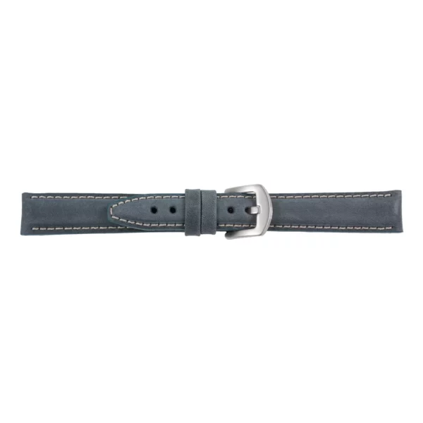 Pebro Premium Leder-Uhrenarmband (576) - XL - Blau