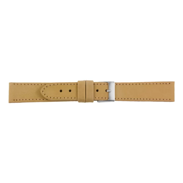 Pebro Premium Leder-Uhrenarmband (580) - Senfgelb
