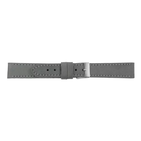 Pebro Premium Leder-Uhrenarmband (582) - Grau