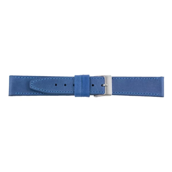 Pebro Premium Leder-Uhrenarmband (584) - Blau
