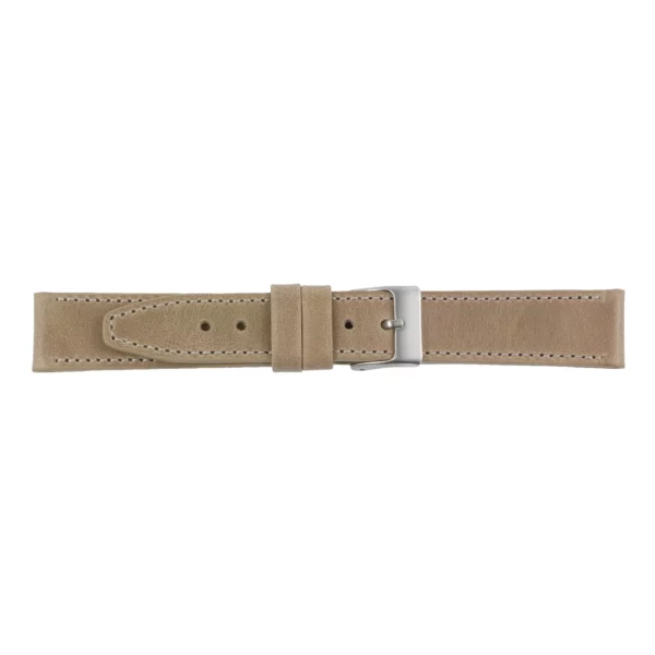 Pebro Premium Leder-Uhrenarmband (586) - Sand