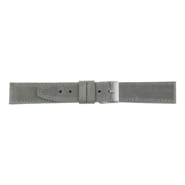 Pebro Premium Leder-Uhrenarmband (587) - Grau