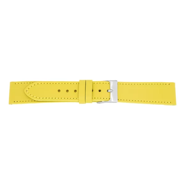 Pebro Premium Leder-Uhrenarmband (637) - Gelb