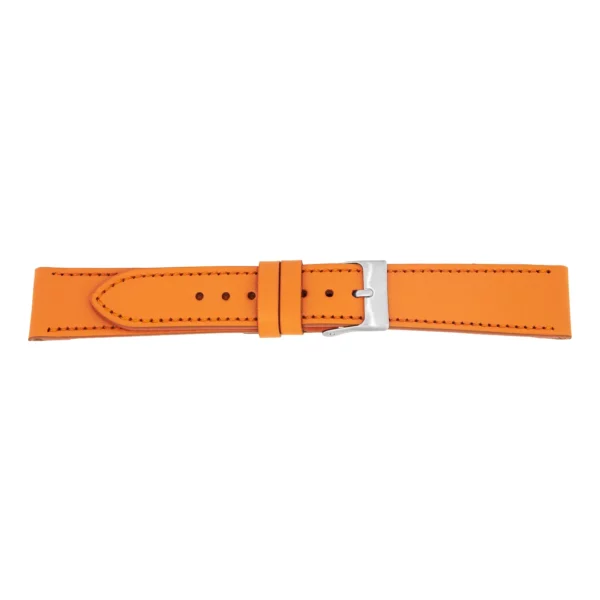 Pebro Premium Leder-Uhrenarmband (639) - Orange