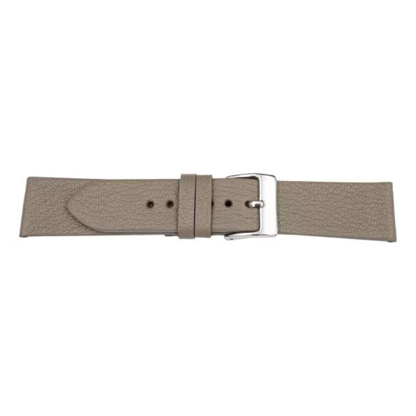 Pebro Premium Leder-Uhrenarmband - Ziegenleder (1019) - XS - Lehmgrau