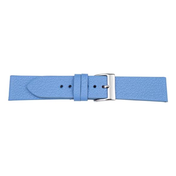 Pebro Premium Leder-Uhrenarmband - Ziegenleder (1029) - XS - Pastel-Blau
