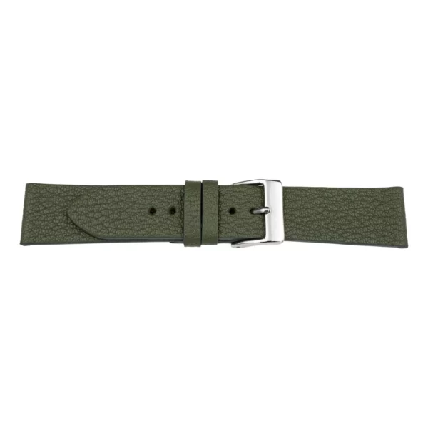Pebro Premium Leder-Uhrenarmband - Ziegenleder (1031) - XS - Olivgrün