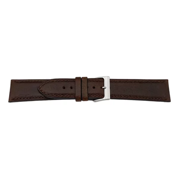Pebro Premium Leder-Uhrenarmband - Pferdeleder (1044) - Braun