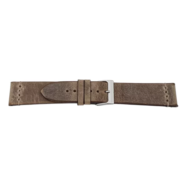 Pebro Premium Leder-Uhrenarmband - Vintage (1040) - Taupe