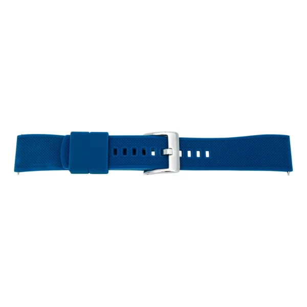 Pebro Silikon-Uhrenarmband (871) - Dunkelblau/Hellblau