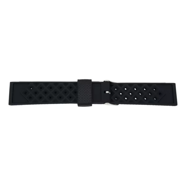 Pebro Silikon-Uhrenarmband (874) - XL - Schwarz – Bild 2