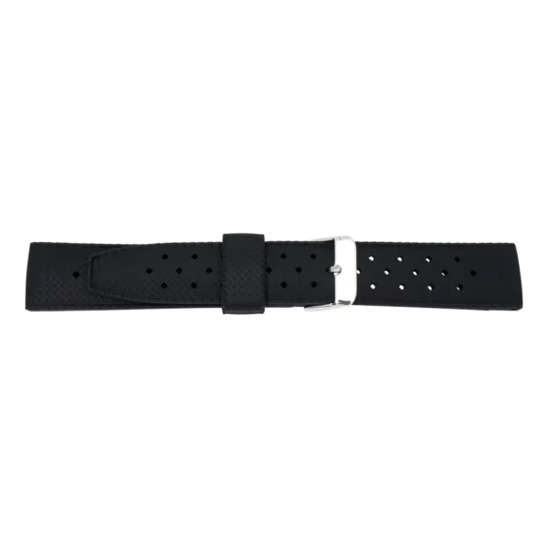 Pebro Silikon-Uhrenarmband (874) - XL - Schwarz