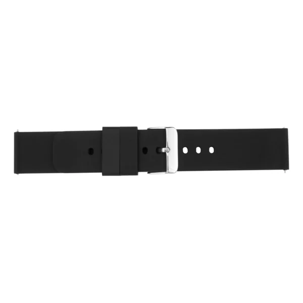 Pebro Silikon-Uhrenarmband (890) - Schwarz