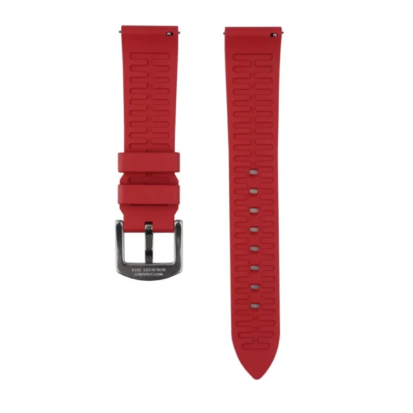 WB Original Classic Kautschuk-Uhrenarmband - Rot – Bild 4
