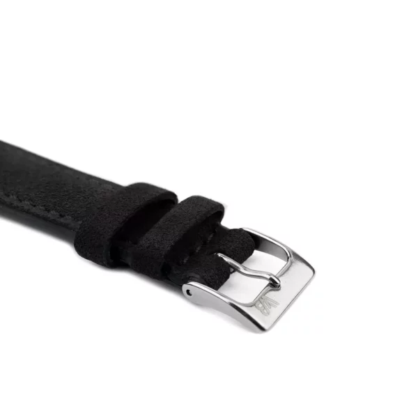 WB Original Classic Wildleder-Uhrenarmband - Schwarz – Bild 2