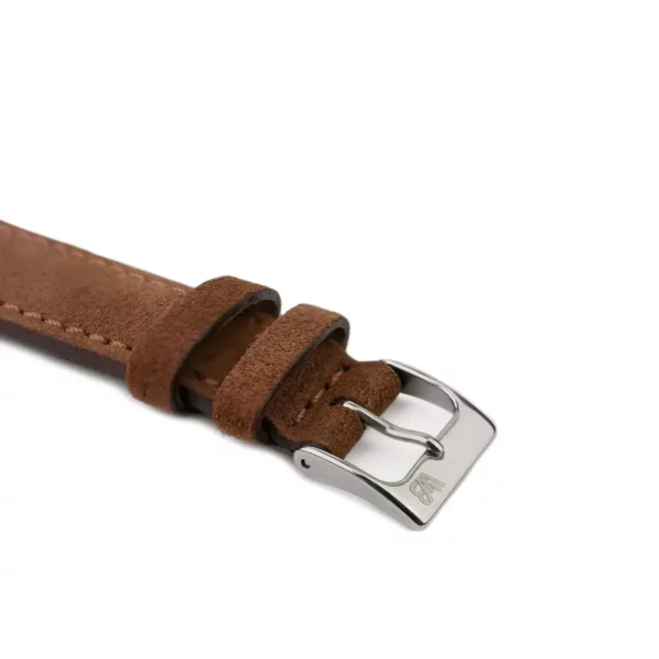 WB Original Classic Wildleder-Uhrenarmband - Braun – Bild 2