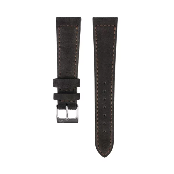 WB Original Classic Wildleder-Uhrenarmband - Dunkelbraun