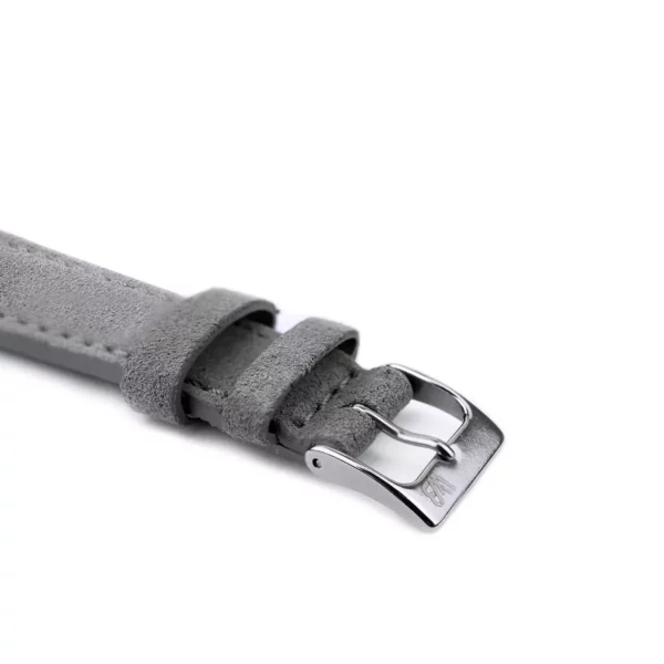 WB Original Classic Wildleder-Uhrenarmband - Grau – Bild 2