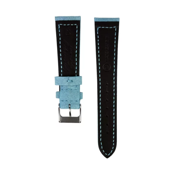 WB Original Classic Wildleder-Uhrenarmband - Hellblau – Bild 3