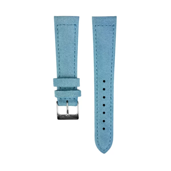 WB Original Classic Wildleder-Uhrenarmband - Hellblau