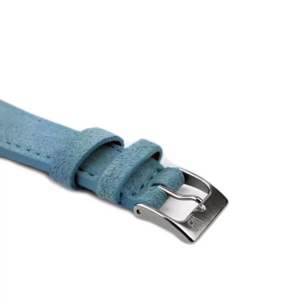 WB Original Classic Wildleder-Uhrenarmband - Hellblau – Bild 2