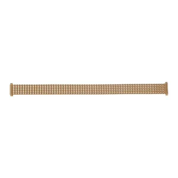 Eulit Flex Edelstahl Uhrenarmband - Teleskop-Anstoß - Gold