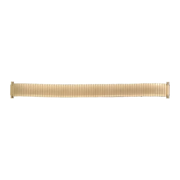 Eulit Flex Edelstahl Uhrenarmband - Teleskop-Anstoß - Gold