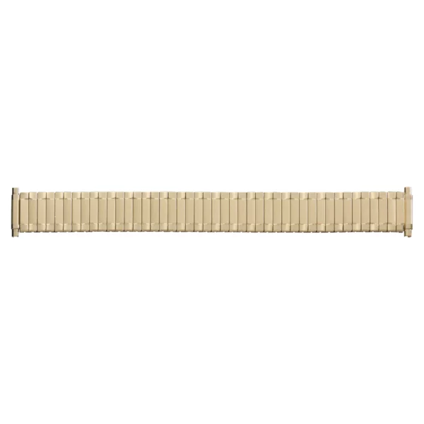 Eulit Flex Edelstahl Uhrenarmband - Teleskop-Anstoß - Gold