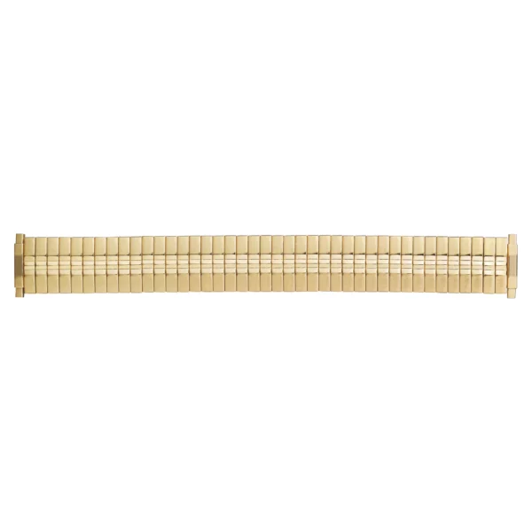 Eulit Flex Edelstahl Uhrenarmband - Teleskop-Anstoß - Gold