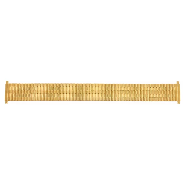 Eulit Flex Edelstahl Uhrenarmband - Teleskop-Anstoß - Gold