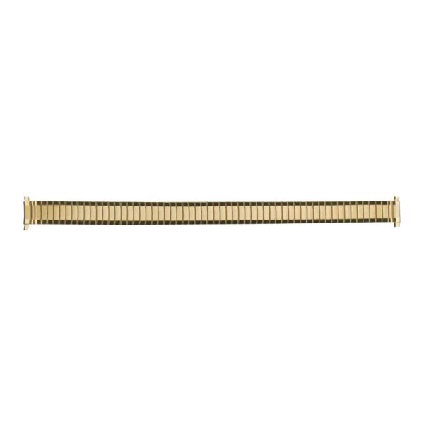 Eulit Flex Edelstahl Uhrenarmband - Teleskop-Anstoß - Gold