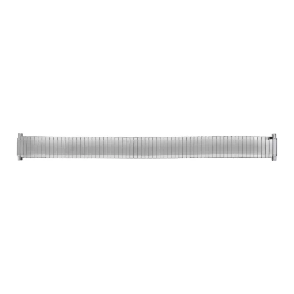 Eulit Flex Edelstahl Uhrenarmband - Teleskop-Anstoß - Silber