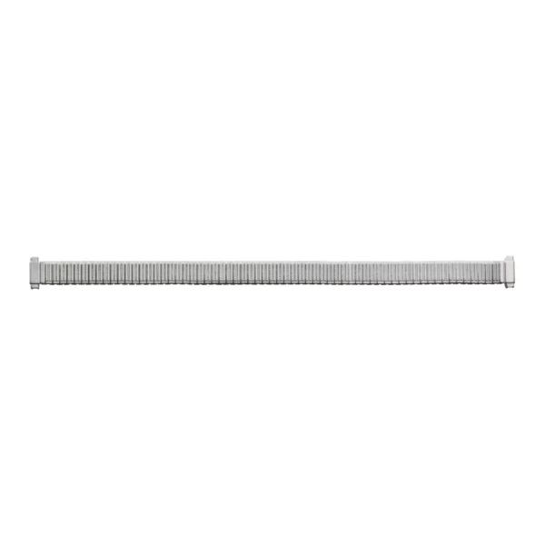 Eulit Flex Edelstahl Uhrenarmband - Teleskop-Anstoß - Silber