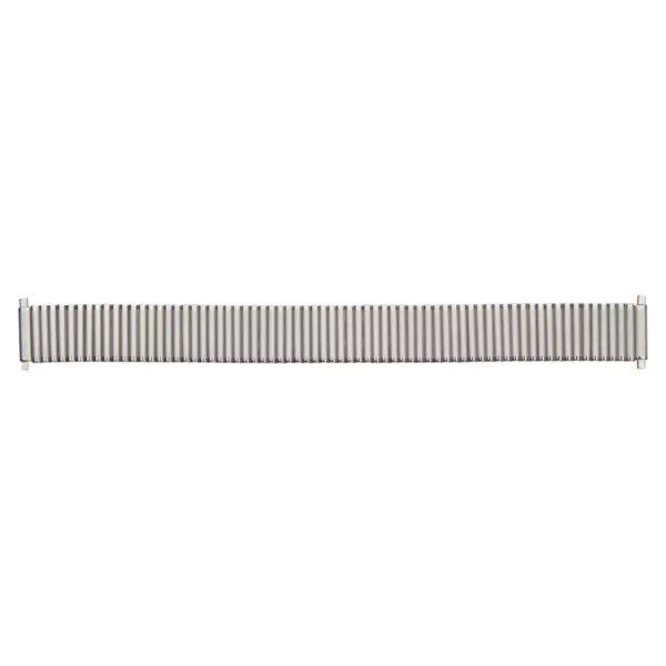 Eulit Flex Edelstahl Uhrenarmband - Teleskop-Anstoß - Silber