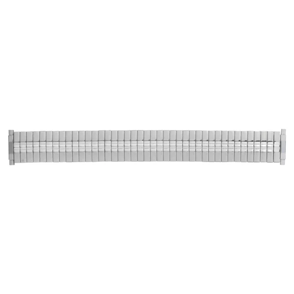 Eulit Flex Edelstahl Uhrenarmband - Teleskop-Anstoß - Silber