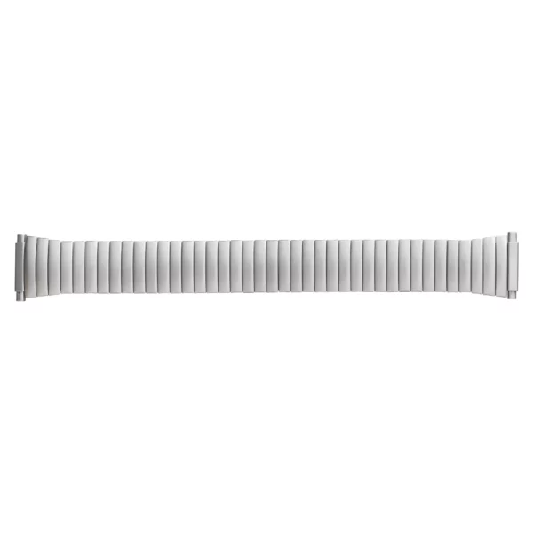 Eulit Flex Edelstahl Uhrenarmband - Teleskop-Anstoß - Silber