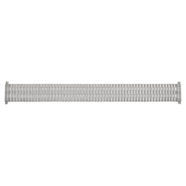 Eulit Flex Edelstahl Uhrenarmband - Teleskop-Anstoß - Silber