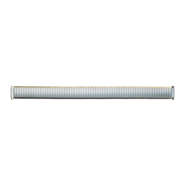 Eulit Flex Edelstahl Uhrenarmband - Teleskop-Anstoß - Silber/Gold