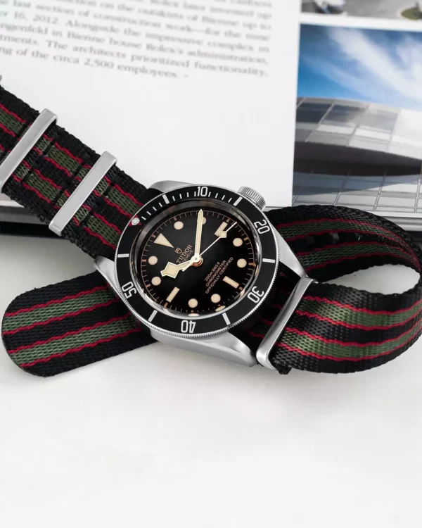 WB Original Strapazierfähiges Nylon-Uhrenarmband - Bond – Bild 4
