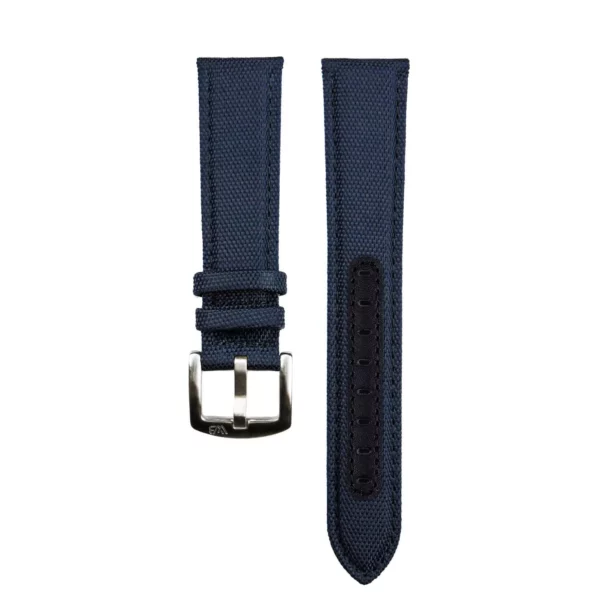 WB Original Premium Segeltuch-Uhrenarmband - Dunkelblau