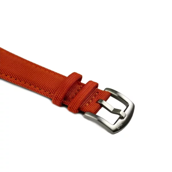 WB Original Premium Segeltuch-Uhrenarmband - Orange – Bild 4