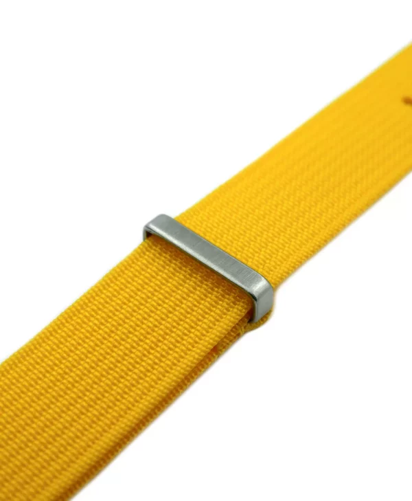WB Original Geripptes Nylon-Uhrenarmband - Gelb – Bild 2