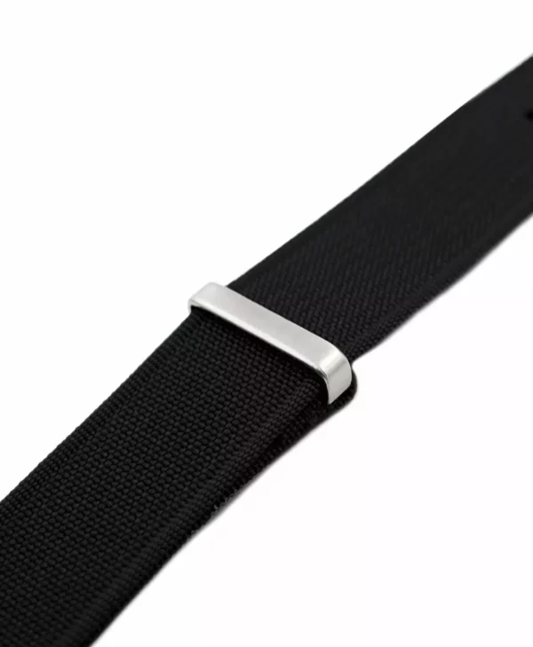 WB Original Geripptes Nylon-Uhrenarmband - Schwarz – Bild 2
